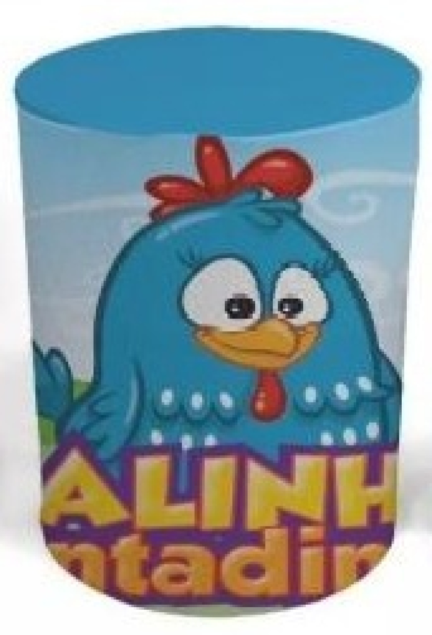 Capa de Cilindro Galinha Pintadinha G (Locação) - Beca Decorações