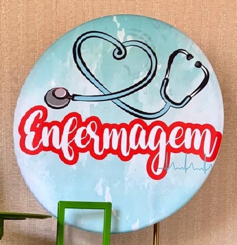 Mini Painel Enfermagem - Beca Decorações