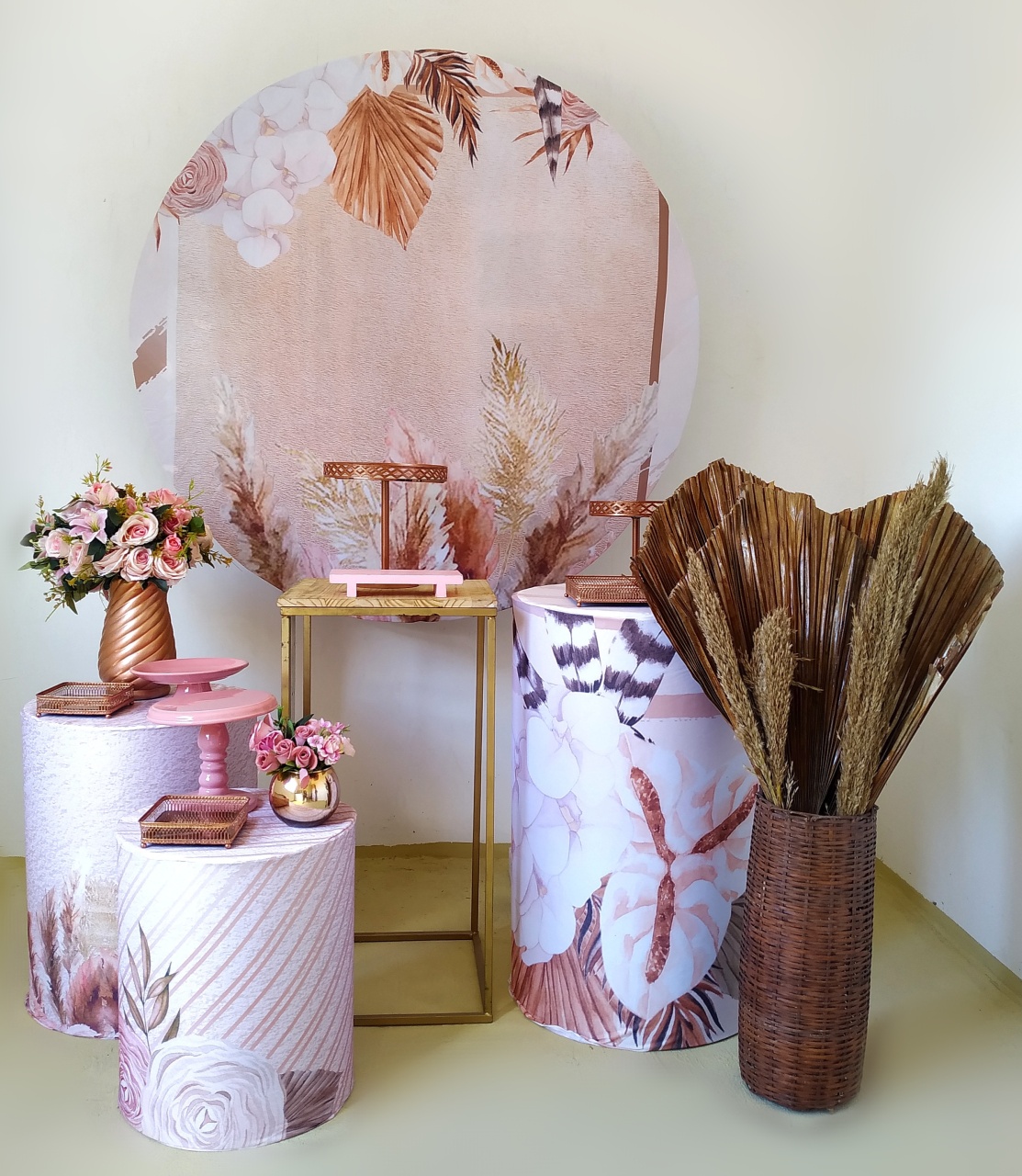 Boho (Kit Ouro) - Beca Decorações
