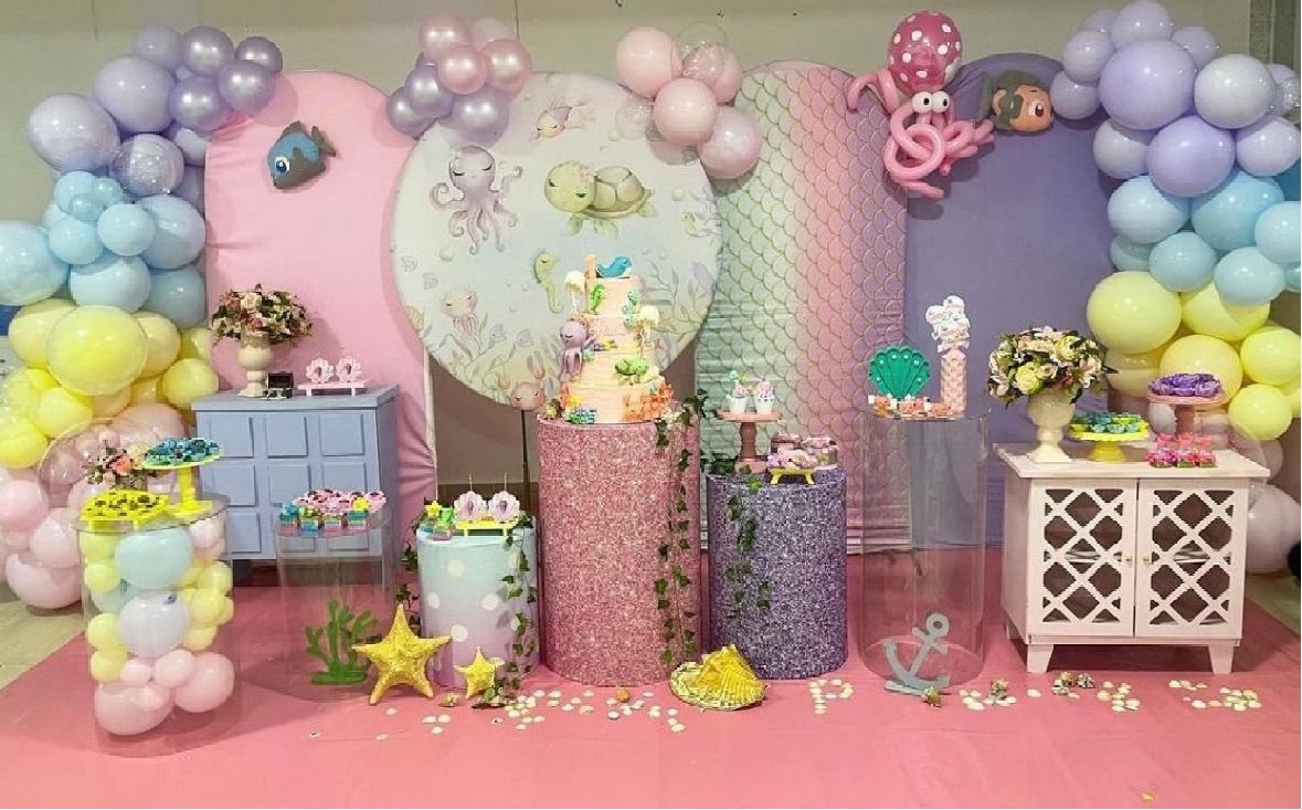 Fundo Do Mar Menina (Composição) - Beca Decorações