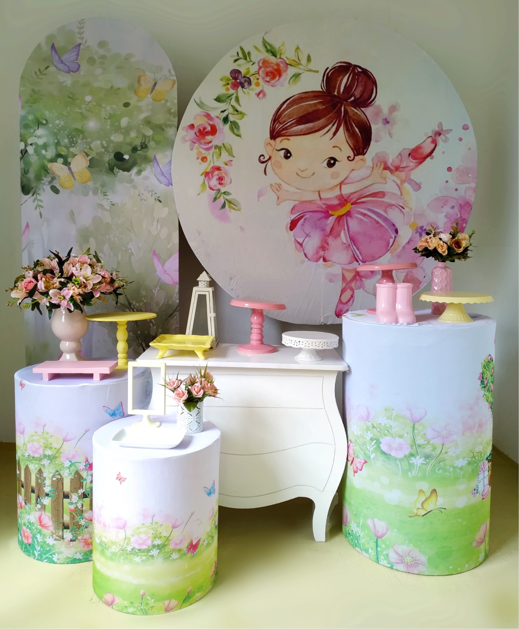 Bailarina  (Kit Diamante)  - Beca Decorações