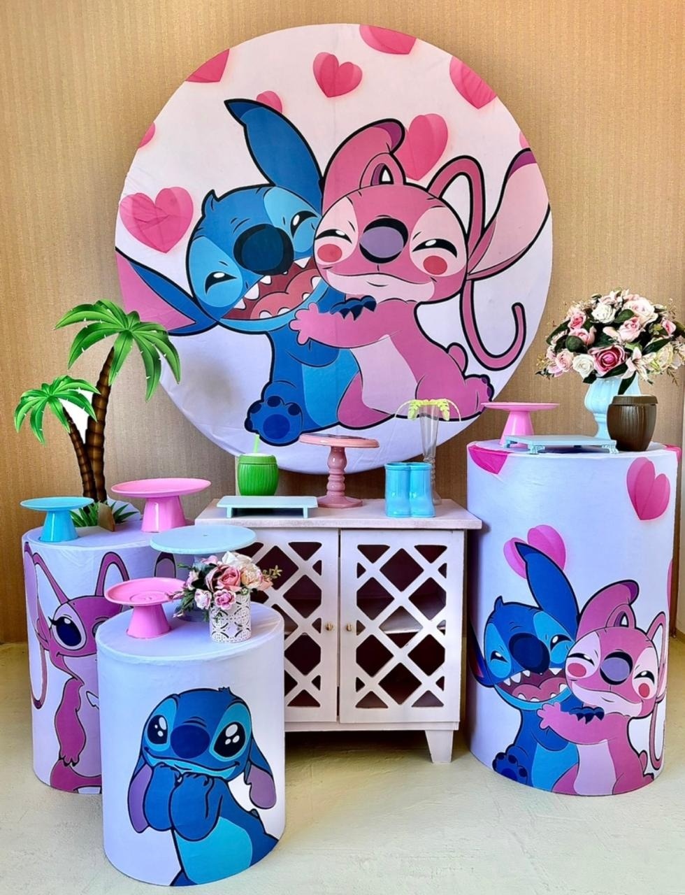 Lilo E Stitch ( Kit Ouro) - Beca Decorações