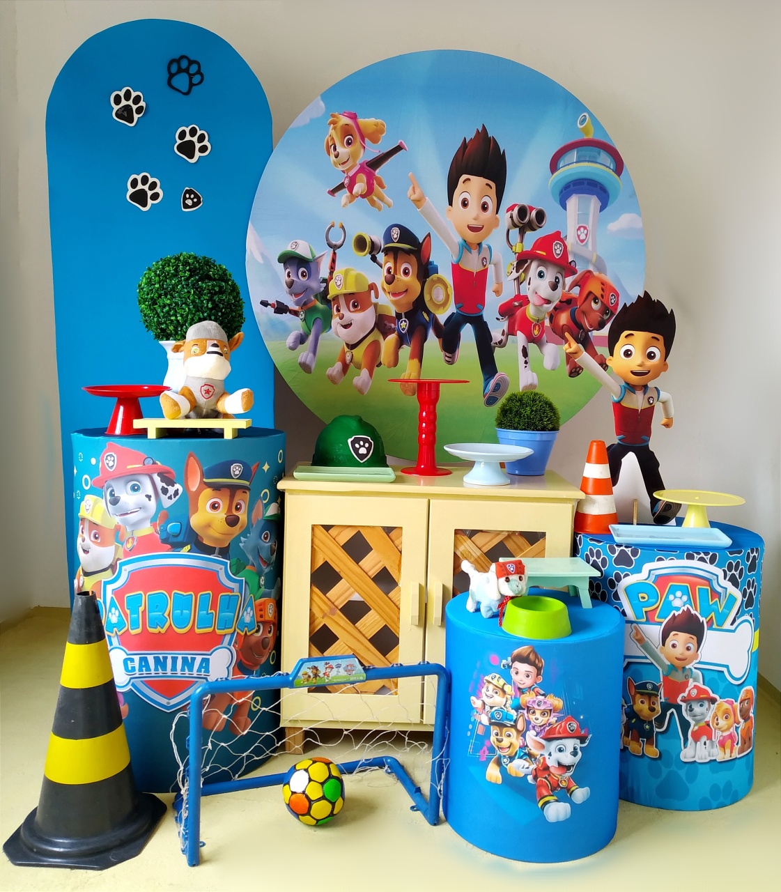 Patrulha Canina - Kit Diamante - Beca Decorações