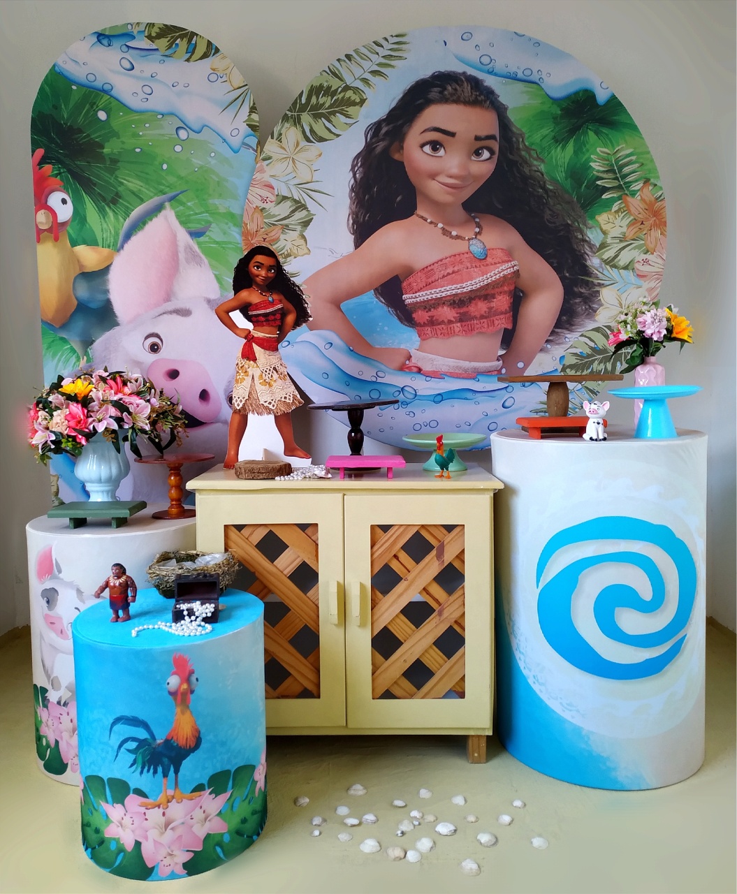 Moana Adulta ( Kit Diamante) - Beca Decorações