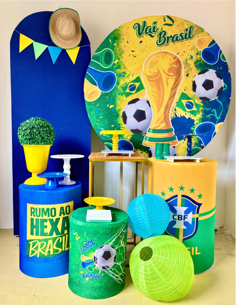 Copa Taça Junina (Kit Diamante) - Beca Decorações