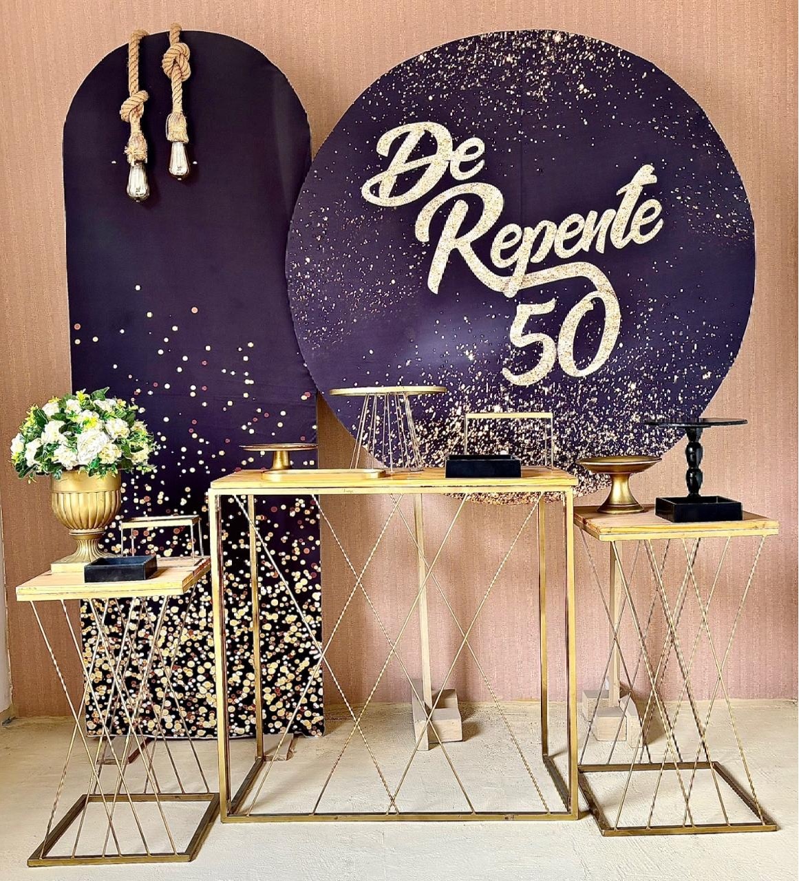 de Repente 50 (Kit Diamante 2)  - Beca Decorações