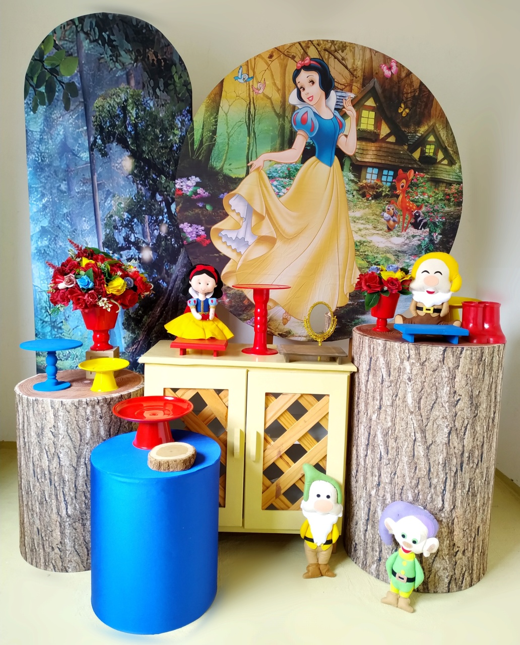 Branca de Neve - Kit Diamante  - Beca Decorações