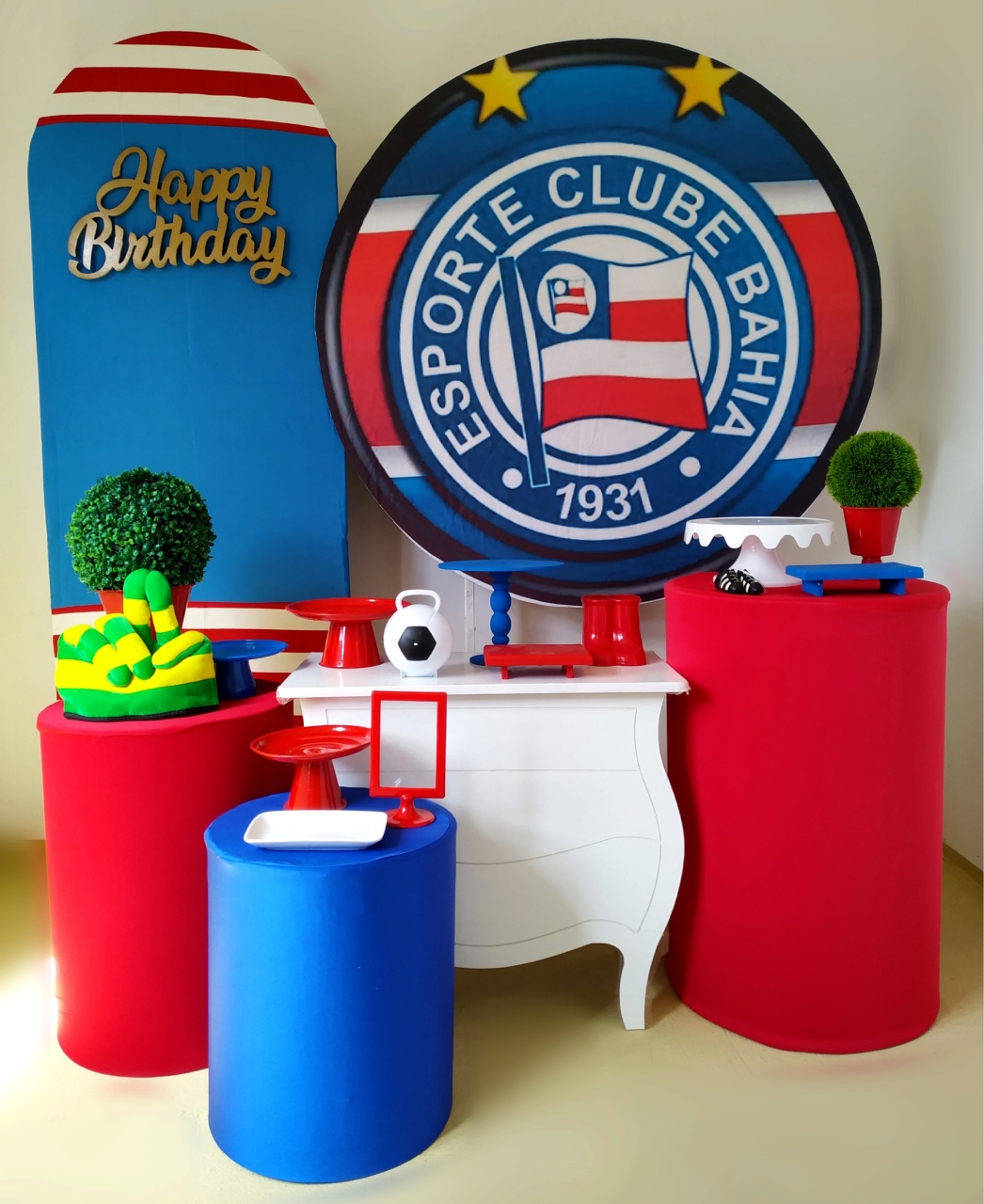 Esporte Clube Bahia - Kit Diamante  - Beca Decorações