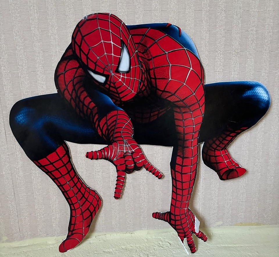Display Homem Aranha Atirando (Locação) - Beca Decorações
