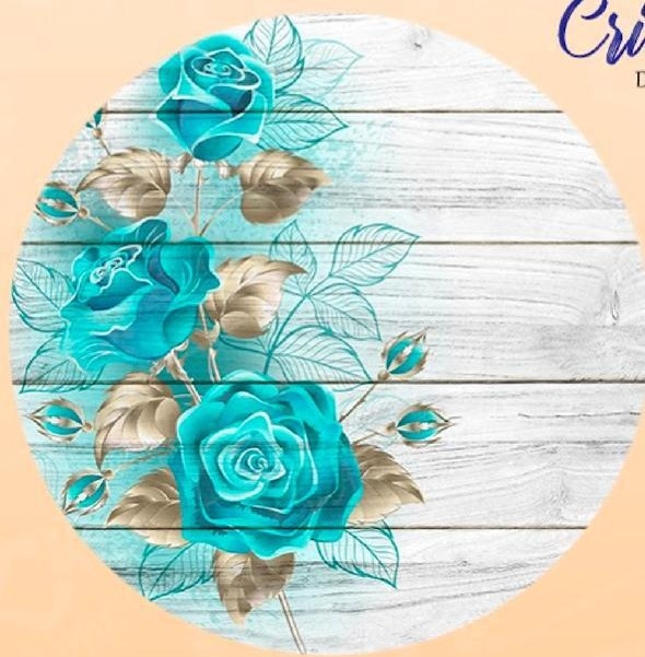 Mini Painel Floral Tifany - Beca Decorações