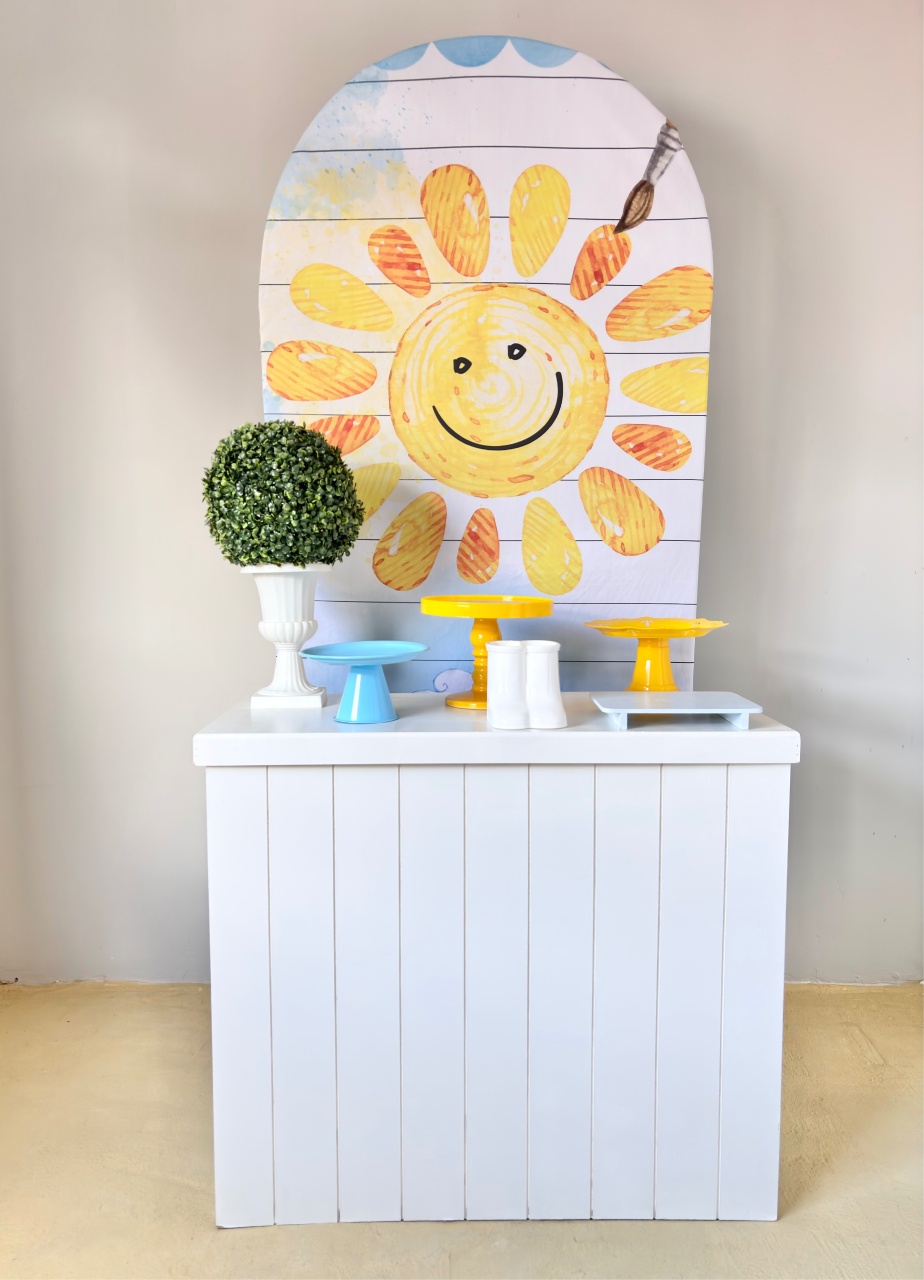 Sol Com Painel Romano  - Beca Decorações
