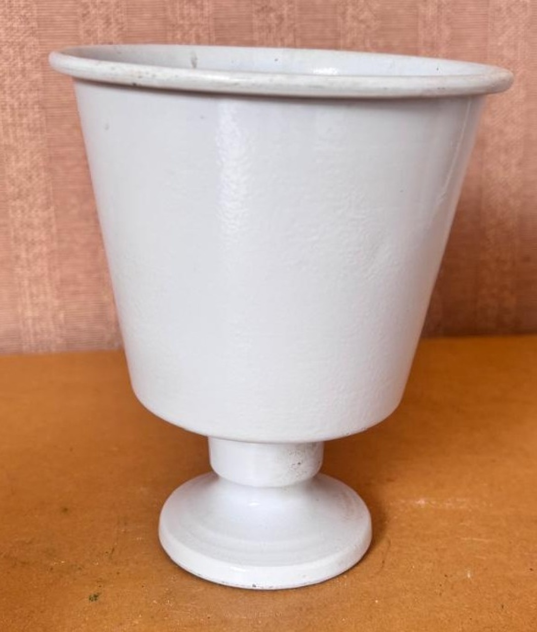 Vaso Ferro Branco (Locação) - Beca Decorações