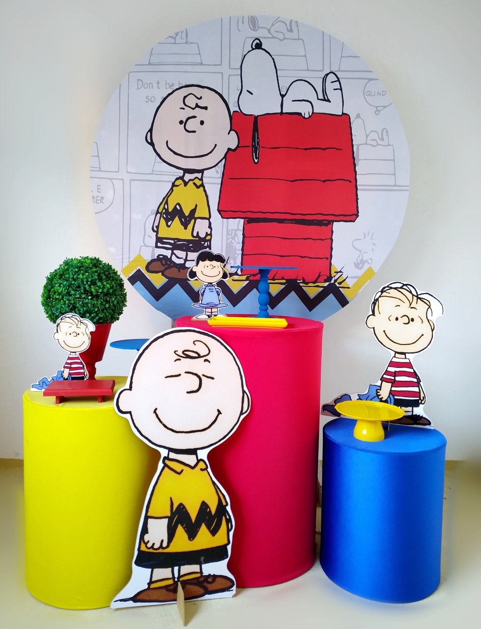 Snoopy (Kit Prata)  - Beca Decorações