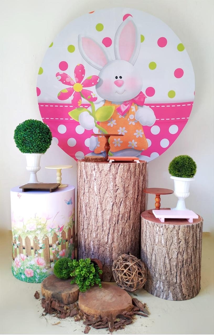 Coelhinho - Kit Prata 2 - Beca Decorações