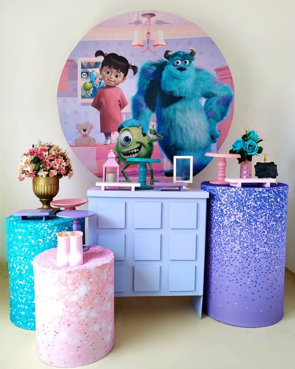 Monstros S.a - Kit Ouro - Beca Decorações