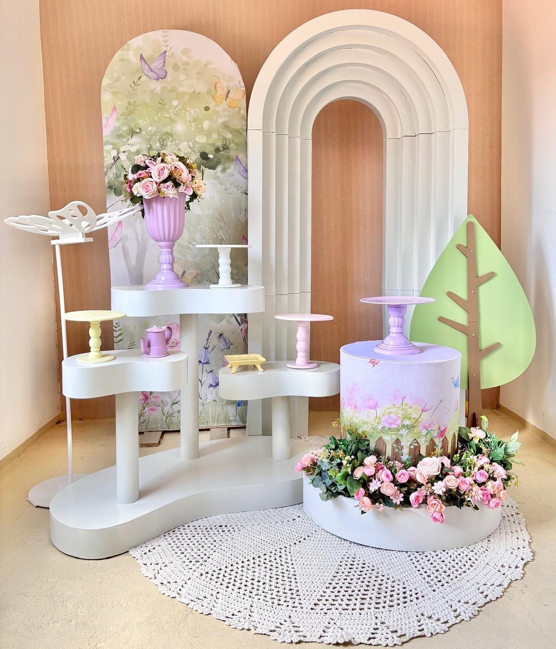 Jardim Painel Camadas  - Beca Decorações