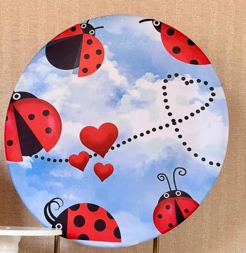 Mini Painel Joaninha - Beca Decorações