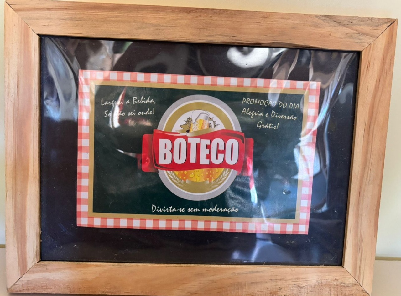 Porta Retrato Boteco (Locação) - Beca Decorações
