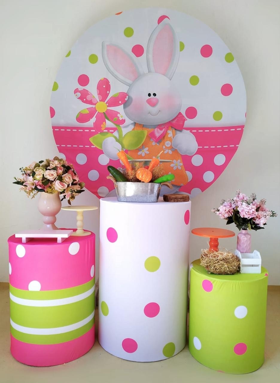 Coelhinho - Kit Prata 1 - Beca Decorações