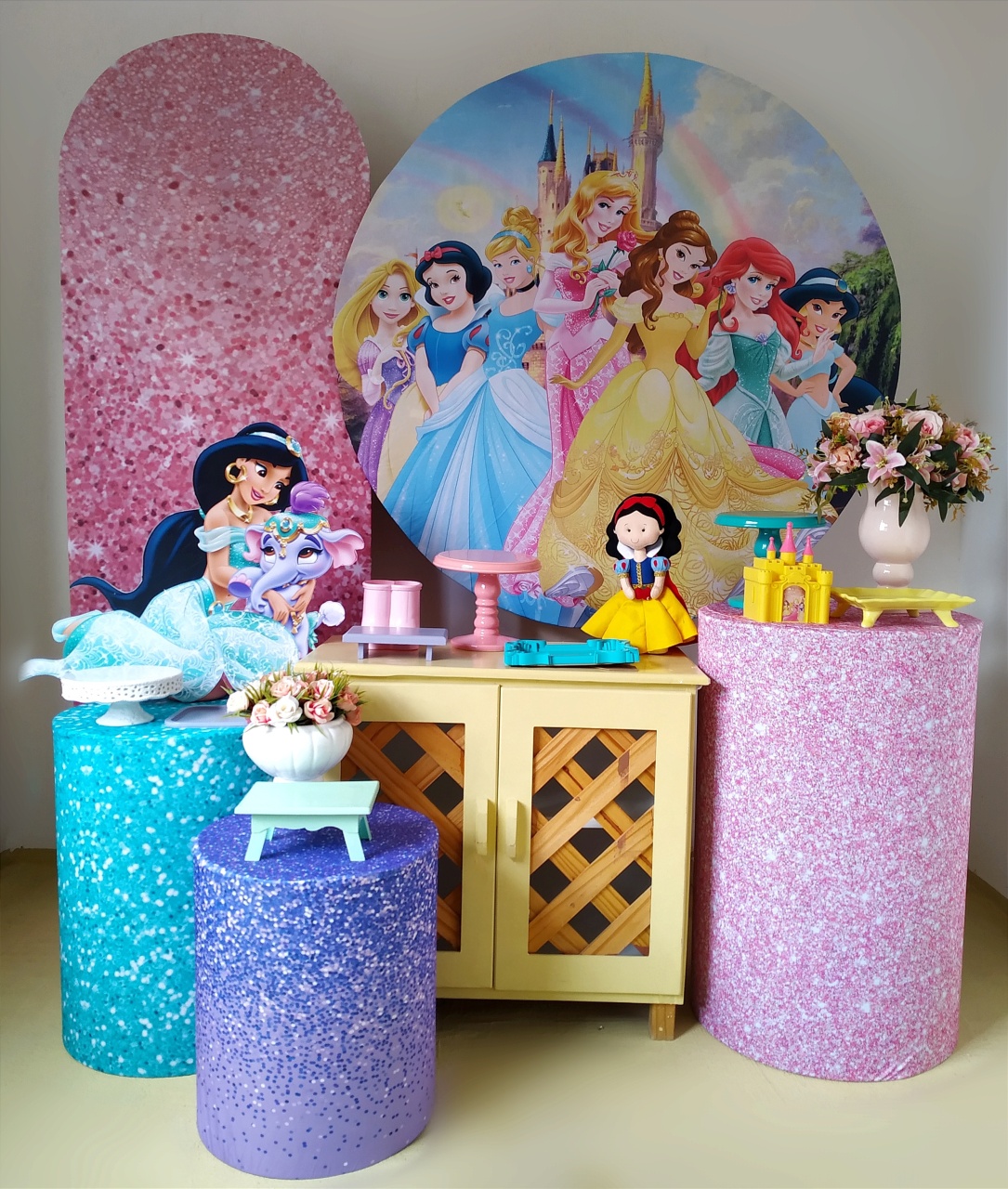 Princesas - Kit Diamante - Beca Decorações