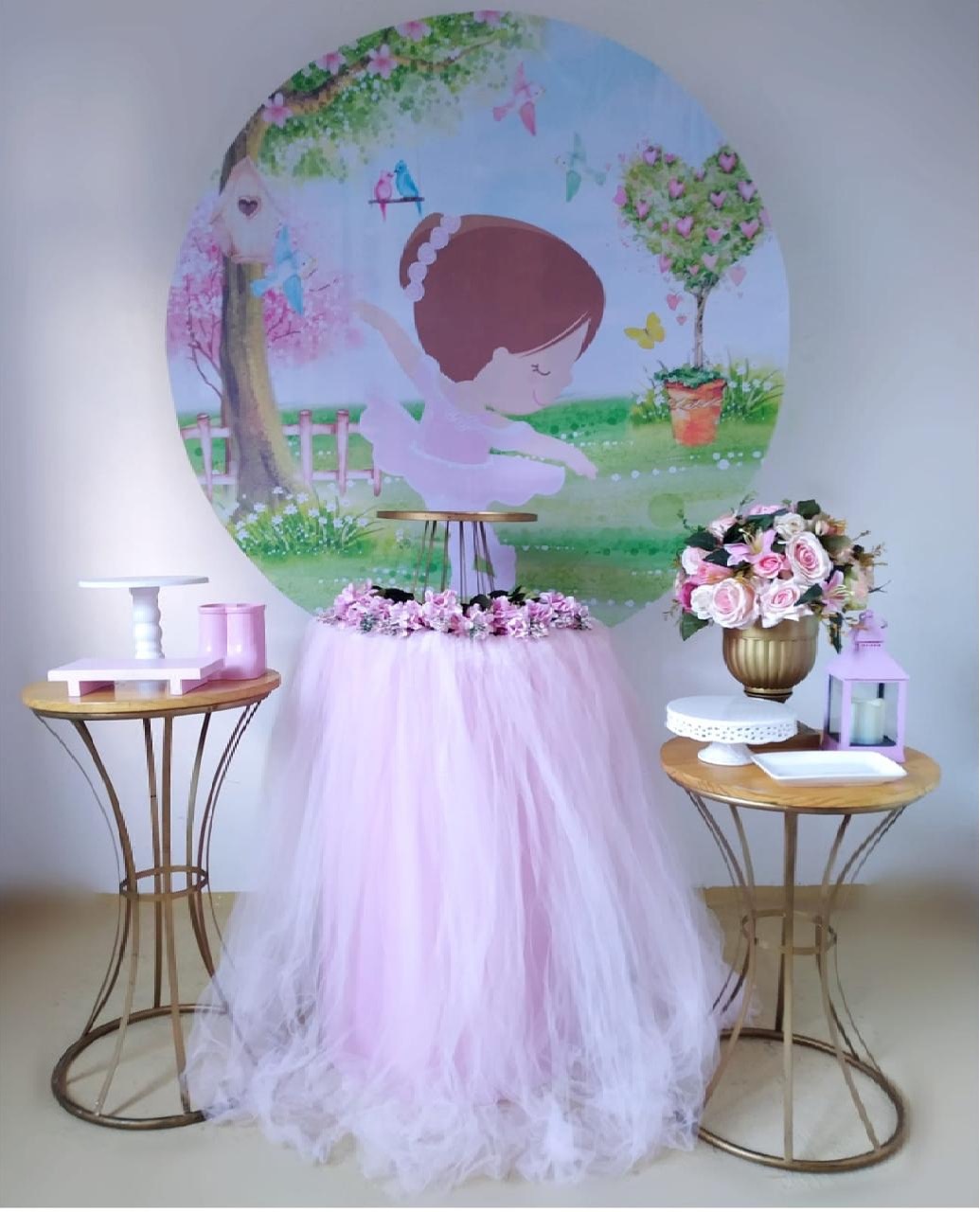 Bailarina 2 ( Kit Prata 3) - Beca Decorações