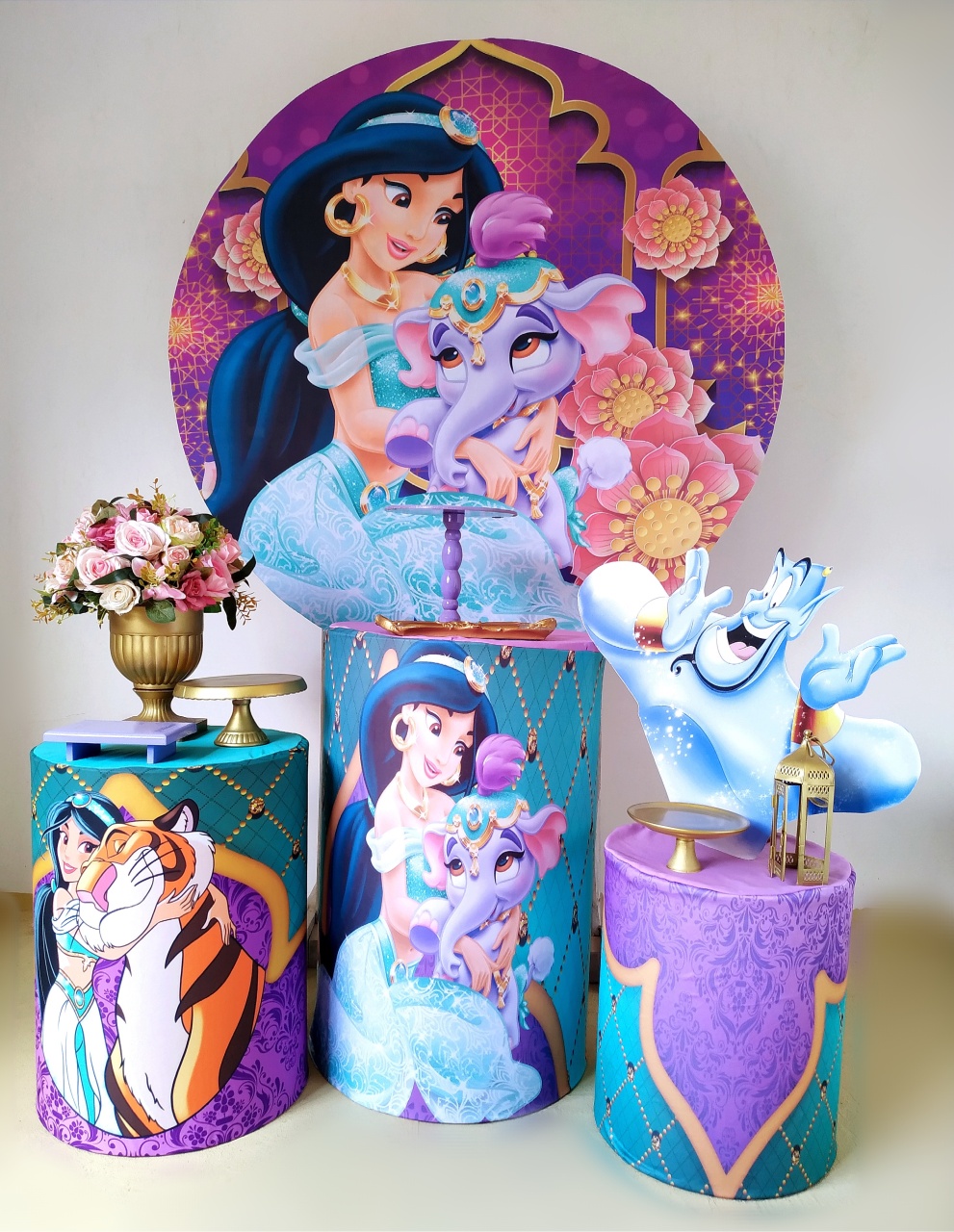 Jasmine - Kit Prata - Beca Decorações
