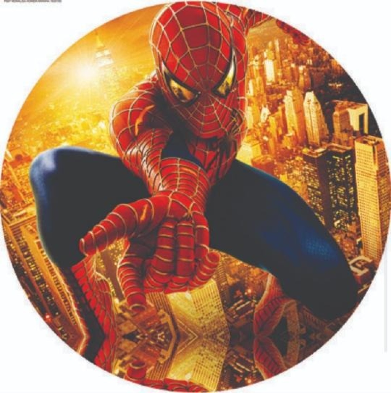 Painel Redondo Homem Aranha (Locação) - Beca Decorações