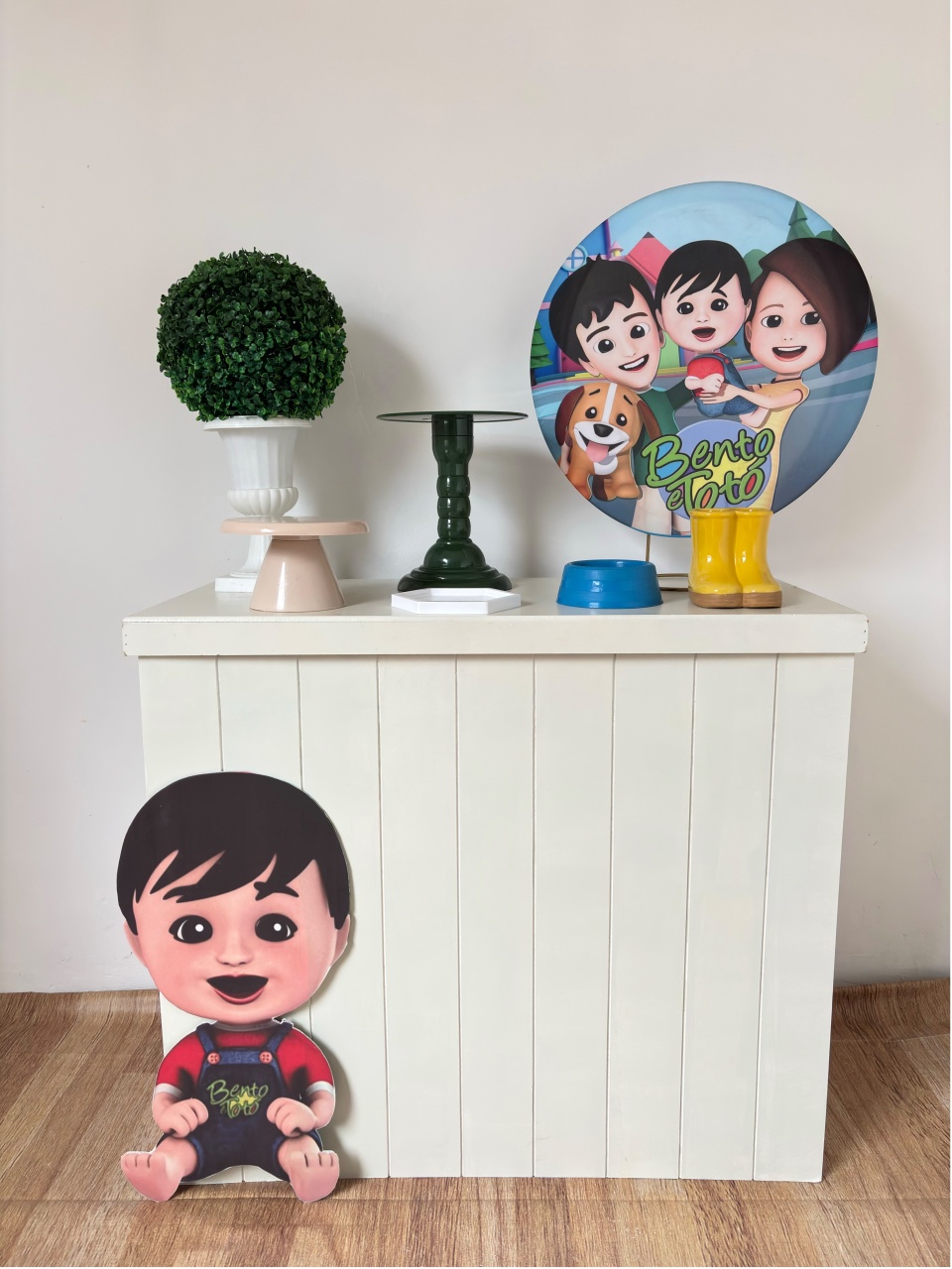 Bento E Totó (Mini Kit) - Beca Decorações