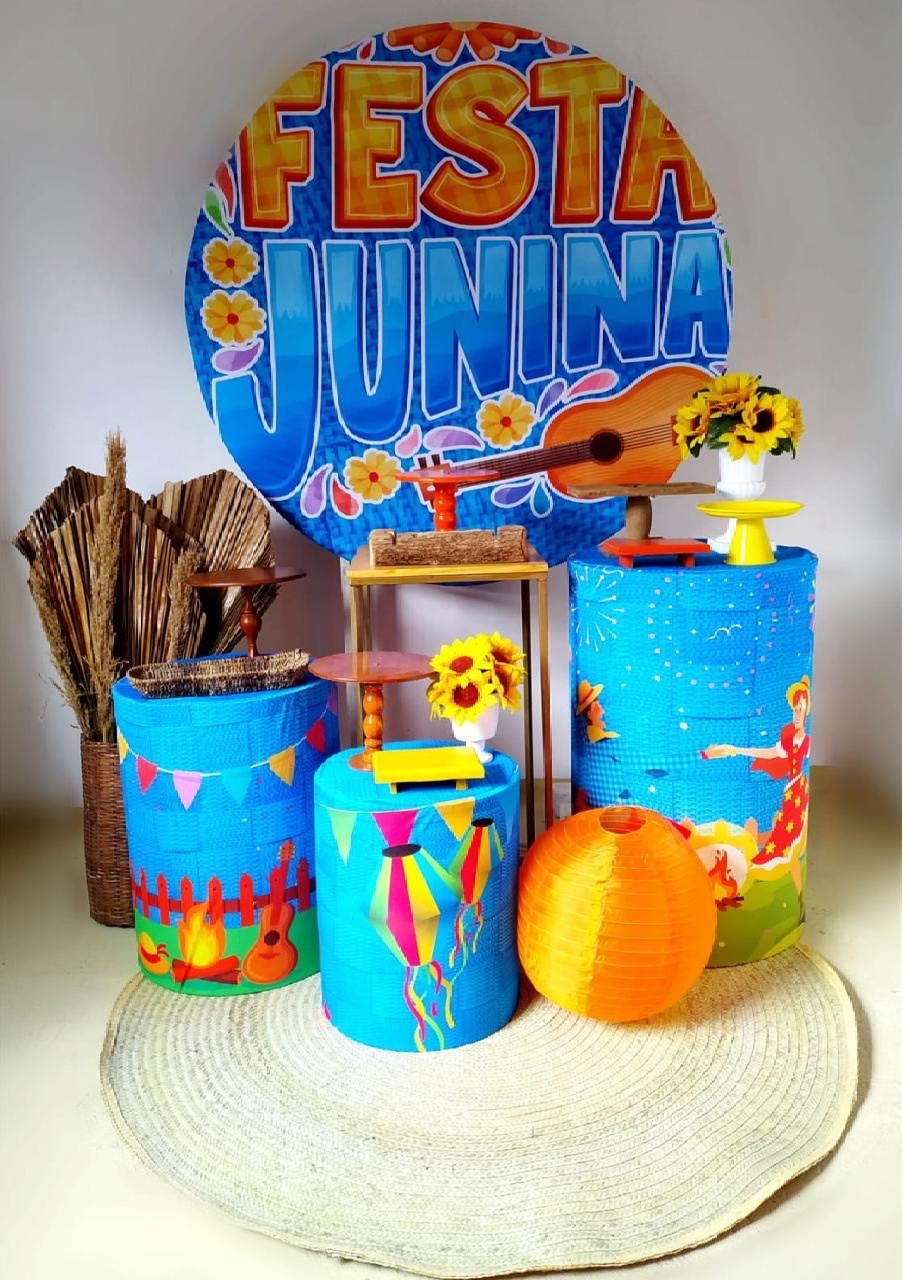 Girassol Junino ( Kit Ouro) - Beca Decorações