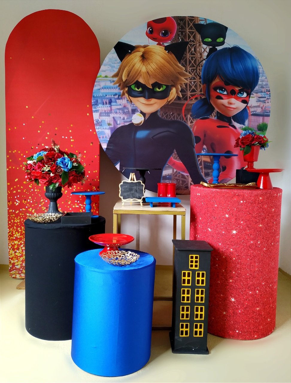 Ladybug - Kit Diamante - Beca Decorações