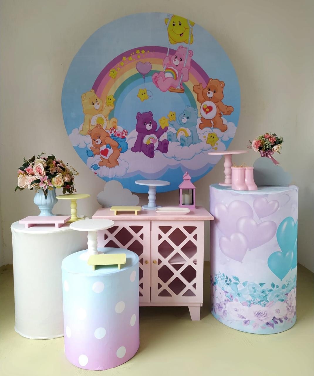 Ursinhos Carinhosos - Kit Ouro - Beca Decorações