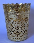Vaso Rendado Dourado (Locação) - imagem 1