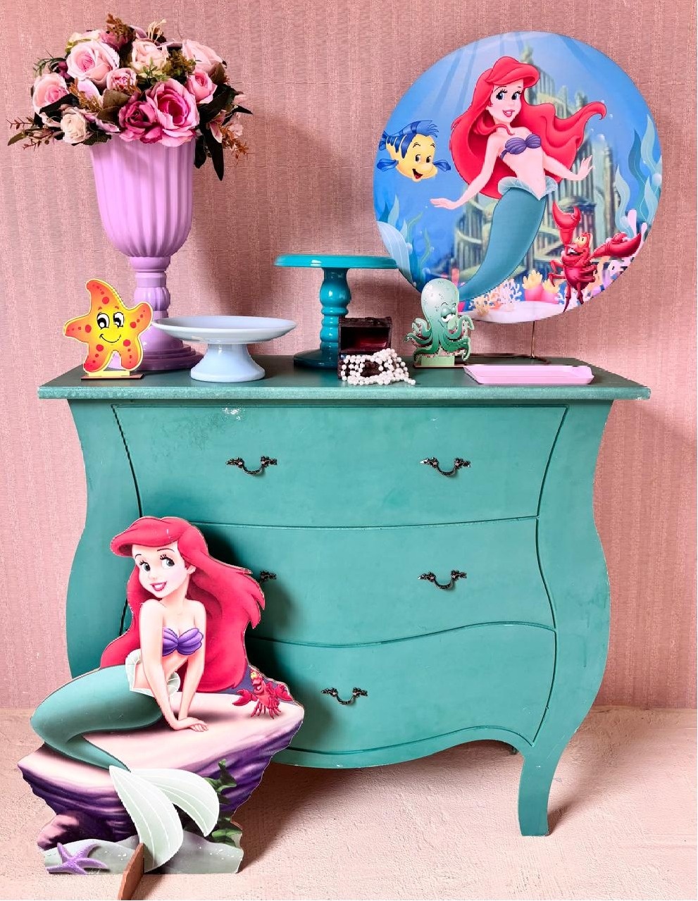 Sereia Ariel (Mini Kit)   - Beca Decorações