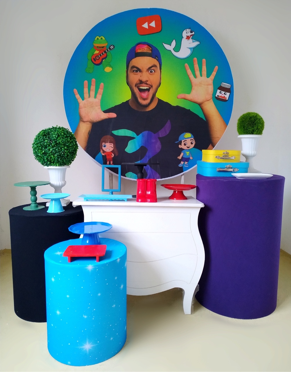 Lucas Neto - Kit Ouro - Beca Decorações