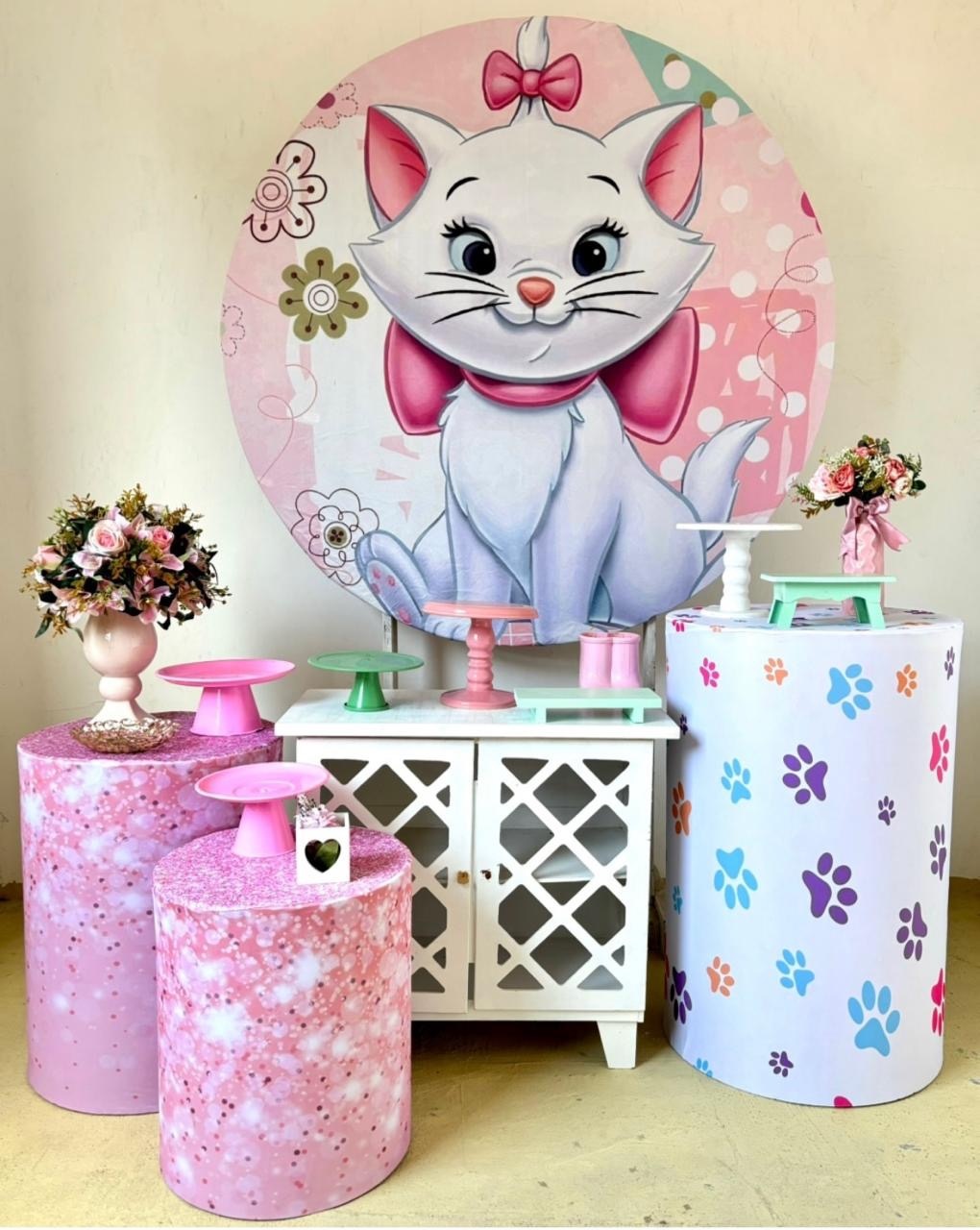 Gata Marie - Kit Ouro - Beca Decorações