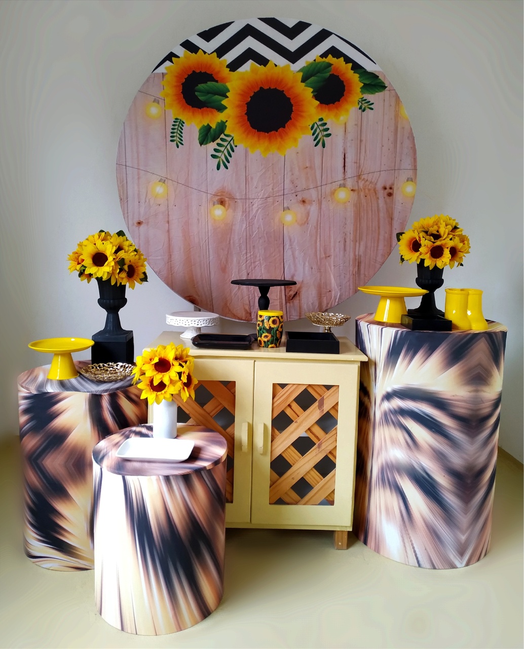 Girassol - Kit Ouro 2 - Beca Decorações