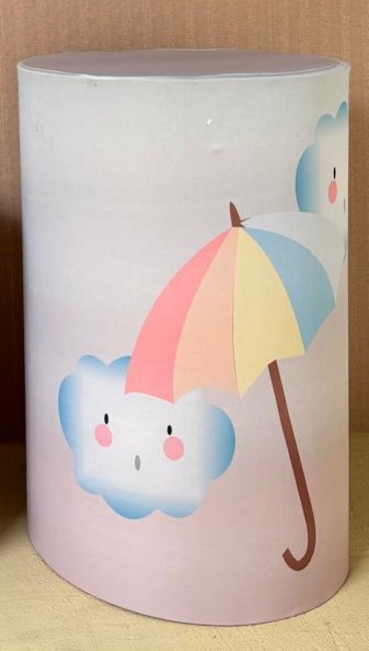 Capa de Cilindro Chuva de Amor G (Locação) - Beca Decorações
