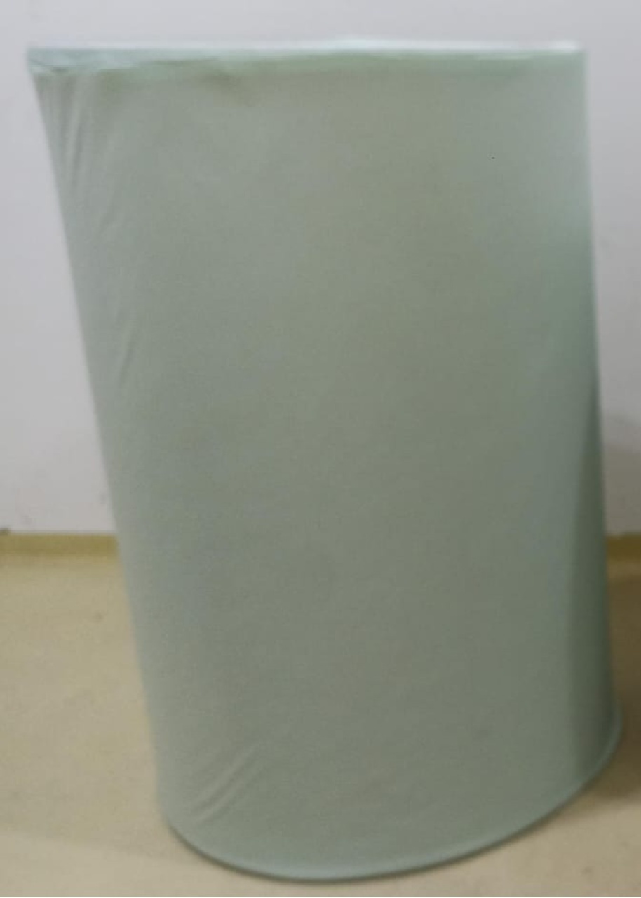 Capa de Cilindro Verde Baby G (Locação) - Beca Decorações