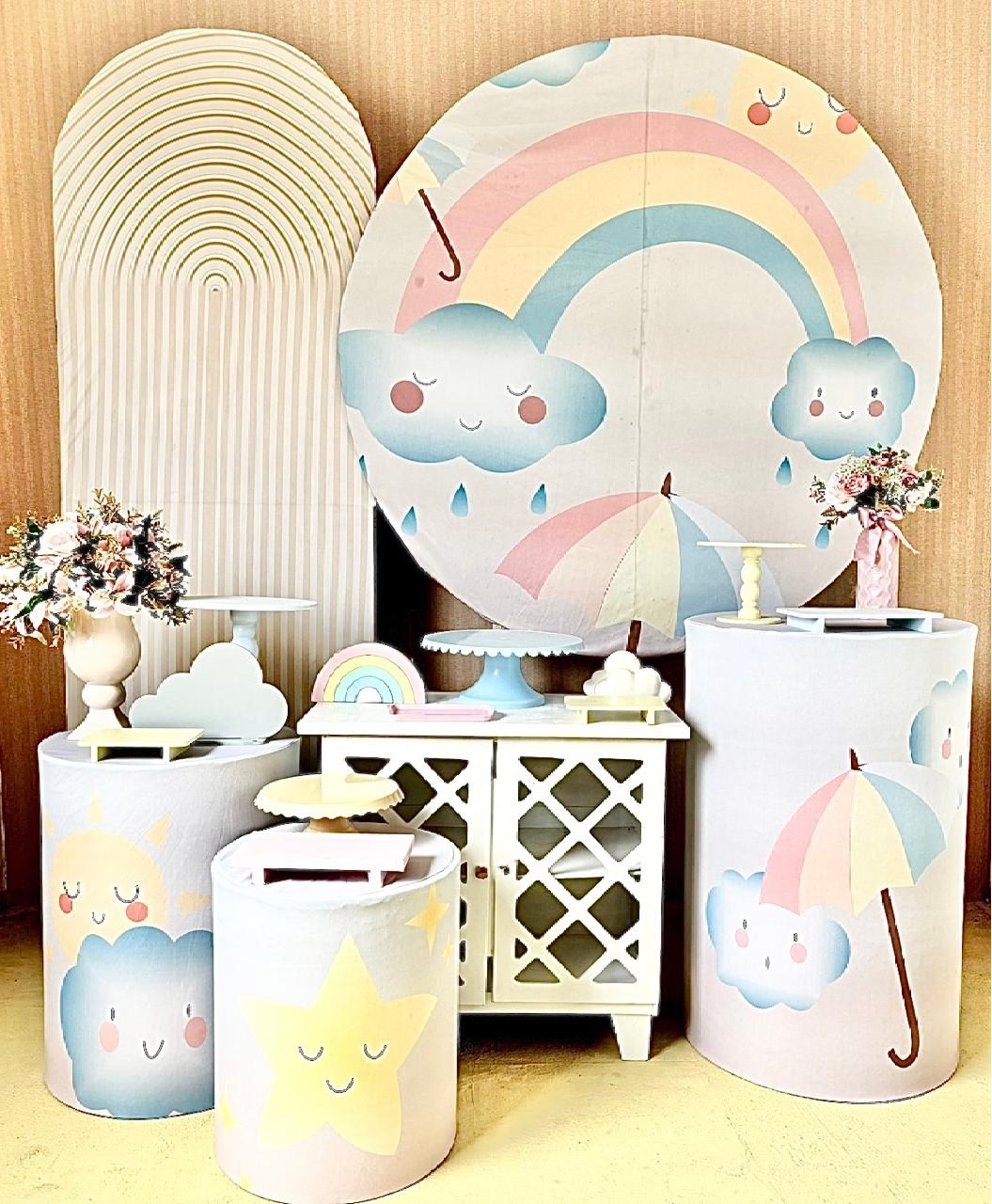 Chuva de Amor 2 - Kit Diamante  - Beca Decorações