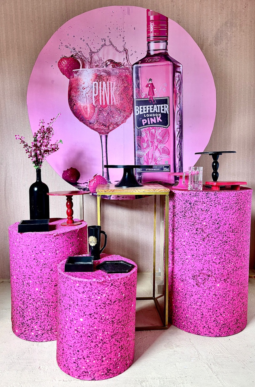 Beefeater Pink ( Kit Ouro) - Beca Decorações