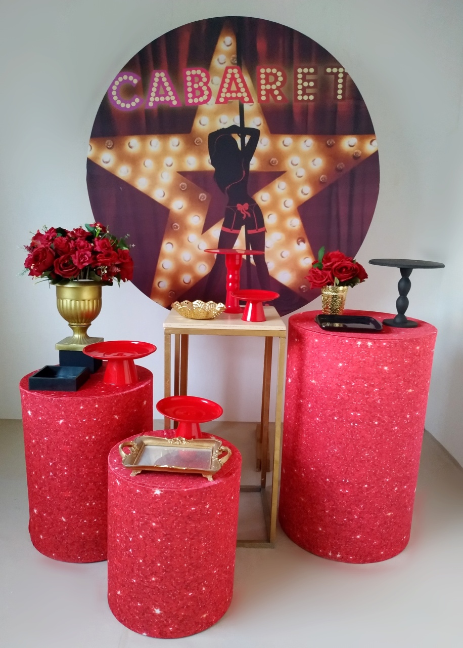 Cabaré - Kit Ouro - Beca Decorações