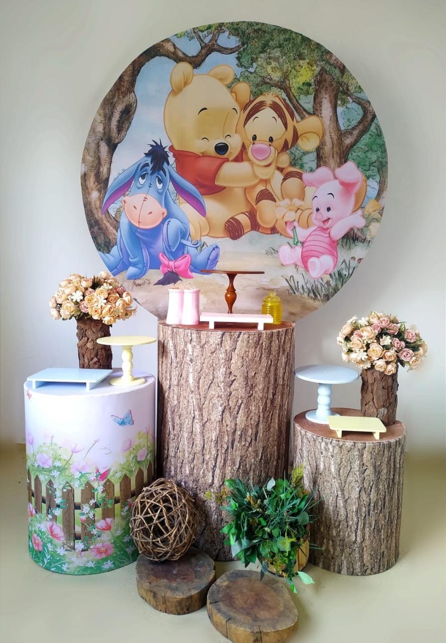 Ursinho Pooh ( Kit Prata) - Beca Decorações