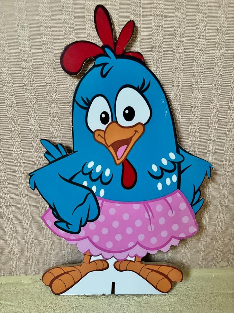 Display Galinha Pintadinha Rosa (Locação) - Beca Decorações