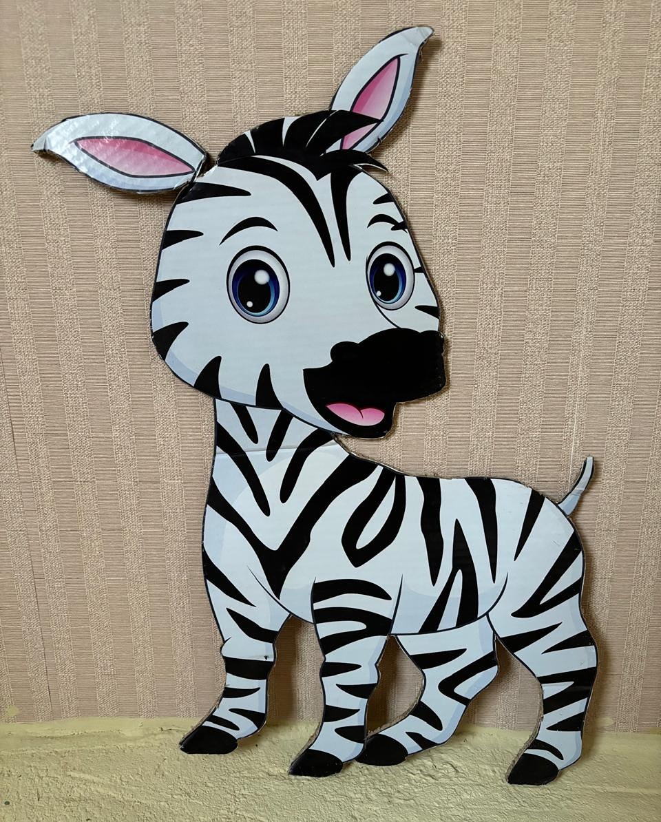 Display Zebrinha (Locação) - Beca Decorações