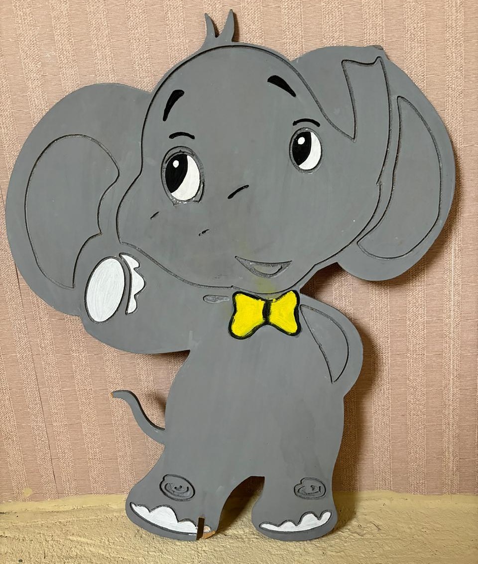 Display Elefantinho Sem Adesivo  (Locação) - Beca Decorações