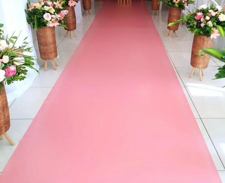 Lona Rosa (Locação) - Beca Decorações