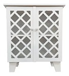 Cômoda Treliça 2 Portas Branca (Locação) - imagem 2