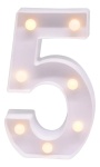 Número 5 de Mesa de Led - imagem 1