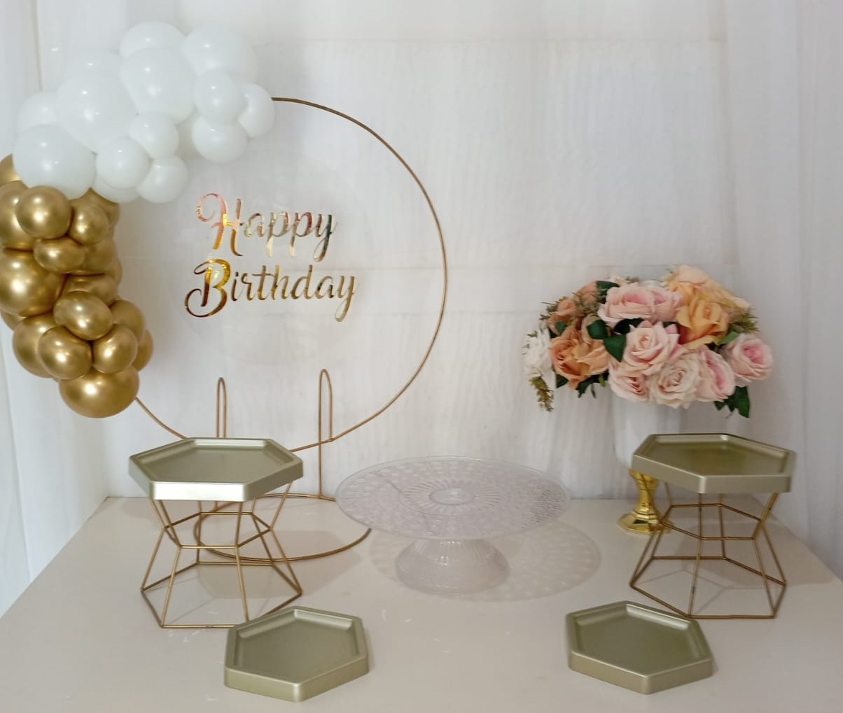 Kit Festa Na Mesa - Happy Birthday - Bonequinha Preta Festas