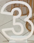 Número 3 de Mdf 60Cm - imagem 2